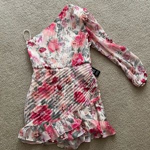 Express asymmetrical dress